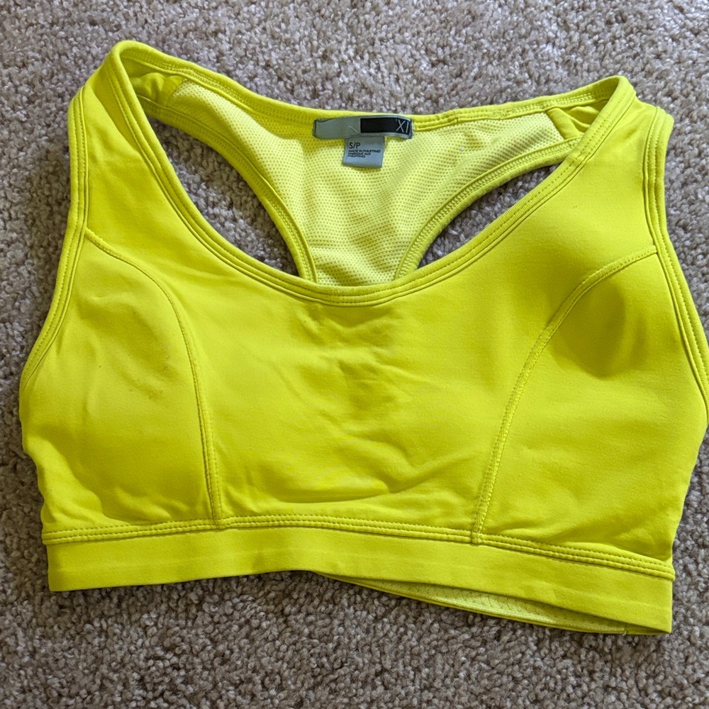 Forever 21 Vibrant Yellow Sports Bra